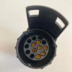 Aanhanger-verloopstekker auto 7-polig naar caravan 13-polig, Ophalen of Verzenden, Zo goed als nieuw