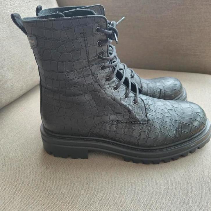 Floris van Bommel  laarzen  enkel  zwart ZGAN, Kleding | Dames, Schoenen, Zo goed als nieuw, Zwart, Ophalen of Verzenden