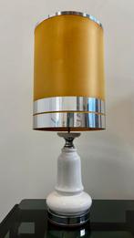 Vintage Tafellamp Wit Keramiek Space Age, Huis en Inrichting, Ophalen, Gebruikt, ., .