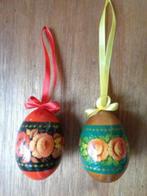 Russische handgeschilderde eieren Pasen, Diversen, Pasen, Ophalen of Verzenden, Zo goed als nieuw