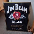 Jim Beam bord, Verzamelen, Merken en Reclamevoorwerpen, Ophalen of Verzenden, Gebruikt, Reclamebord