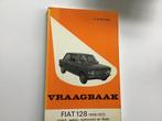 Vraagbaak voor Fiat 128 1969-1972, Ophalen of Verzenden