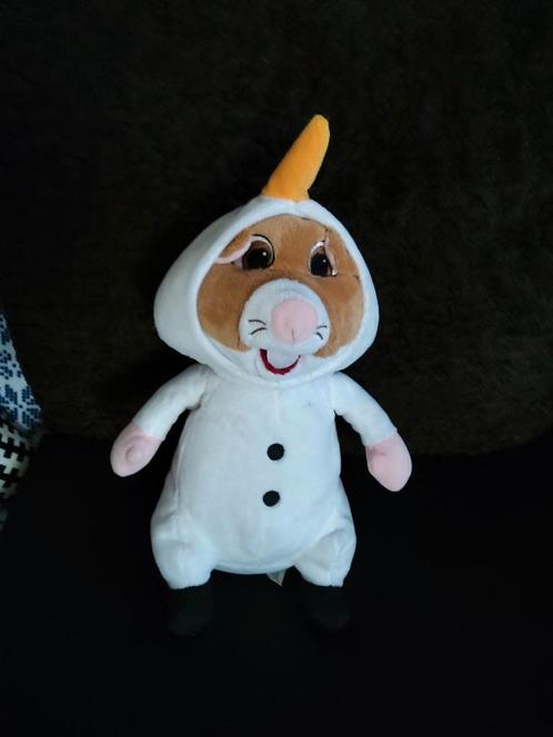 Albert heyn sneeuwpop swinters hamster Knuffel, Kinderen en Baby's, Speelgoed | Knuffels en Pluche, Zo goed als nieuw, Overige typen