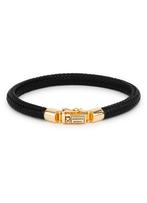 Buddha to  Buddha armband met 14k gouden sluiting, Sieraden, Tassen en Uiterlijk, Ophalen of Verzenden, Zo goed als nieuw, Bruin