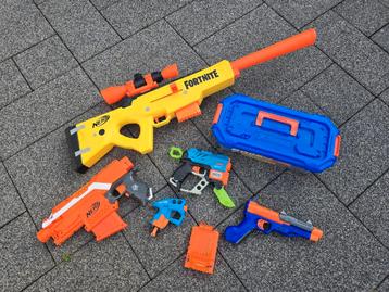 Nerf Collectie - Verschillende Modellen + Nopjes beschikbaar voor biedingen