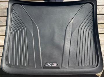 BMW X3 rubberen kofferbak mat zwart  beschikbaar voor biedingen