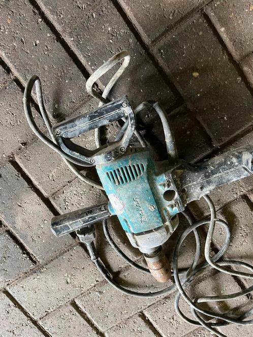 Te koop: Makita mengmachine / egalinemixer, Doe-het-zelf en Verbouw, Gereedschap | Slijpmachines, Zo goed als nieuw, Haakse handslijpmachine