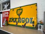 Vintage BP Energol Emaille Reclamebord, Ophalen, Reclamebord, Gebruikt, .