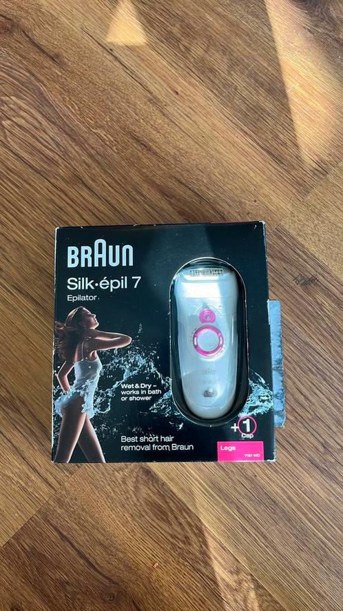 Braun Silk-epil 7 7181 Wet & Dry, Witgoed en Apparatuur, Persoonlijke-verzorgingsapparatuur, Zo goed als nieuw, Scheren en Epileren