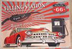 4 Nieuwe Placemats Route 66 Filling Station, Ophalen of Verzenden, Nieuw, Gebruiksvoorwerp