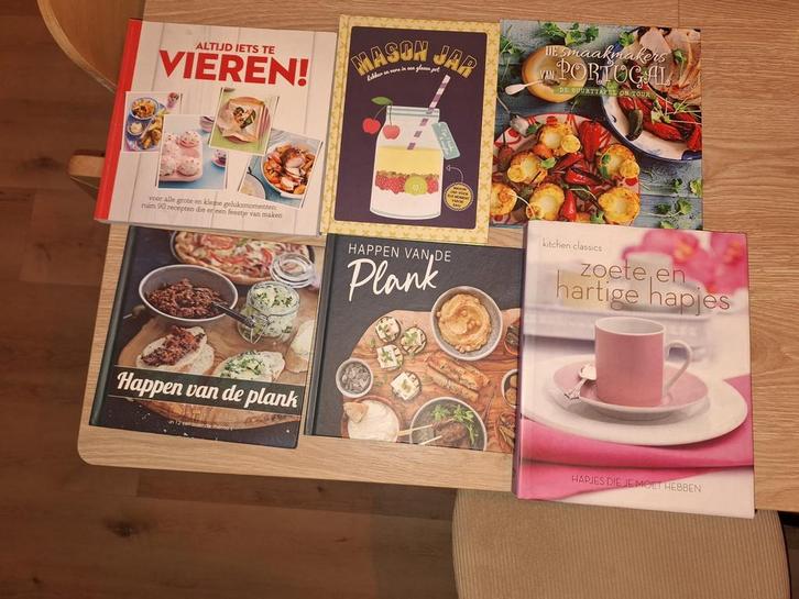 Kookboeken Verzameling - Hapjes, Tapas & Meer, Boeken, Kookboeken, Zo goed als nieuw, Tapas, Hapjes en Dim Sum, Europa, Vegetarisch