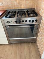Etna 5 pits RVS Gasfornuis -Vrijstaand, Witgoed en Apparatuur, Fornuizen, Gebruikt, 60 cm of meer, Grill, Ophalen of Verzenden