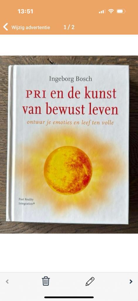 PRI en de kunst van bewust leven - Ingeborg Bos h, Boeken, Advies, Hulp en Training, Zo goed als nieuw, Ophalen of Verzenden