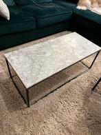Salontafel marmer, Huis en Inrichting, Tafels | Salontafels, Ophalen, Minder dan 50 cm, 50 tot 100 cm, Zo goed als nieuw