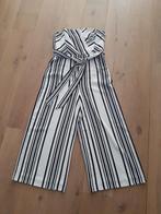 Zwart/ roomwit jumpsuit maat 36, Kleding | Dames, Jumpsuits, H&M, Zwart, Ophalen of Verzenden, Zo goed als nieuw