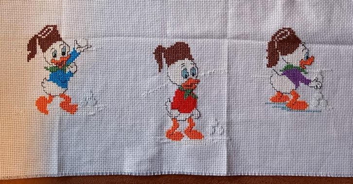 Disney patroon met DMC borduurgaren., Hobby en Vrije tijd, Borduren en Borduurmachines, Nieuw, Patroon, Handborduren, Ophalen of Verzenden