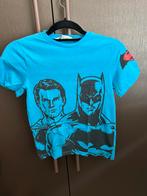 H&M shirt met print van Badman en Superman mt 134-140, H&M, Ophalen of Verzenden, Zo goed als nieuw, Shirt of Longsleeve