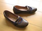 Mooie speelse taupe leren ballerinas THINK! 38 snazzeys, Kleding | Dames, Schoenen, Bruin, Verzenden, Think!, Ballerina's