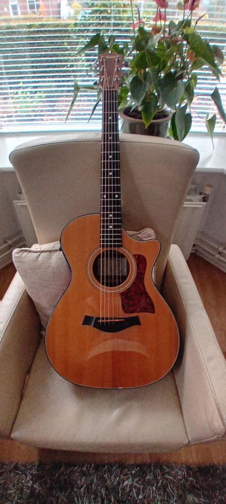Taylor 312 CE Akoestische Gitaar met Fishman elementje!, Muziek en Instrumenten, Snaarinstrumenten | Gitaren | Akoestisch, Ophalen of Verzenden