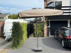 Madison Parasol (300x200) inclusief verzwaarde voet, Tuin en Terras, Parasols, Ophalen of Verzenden, Zo goed als nieuw