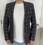 The Bostonian Linnen/Wol Blazer Maat 48 - Feestdagen!, Ophalen of Verzenden, Zo goed als nieuw, Maat 48/50 (M), Blauw