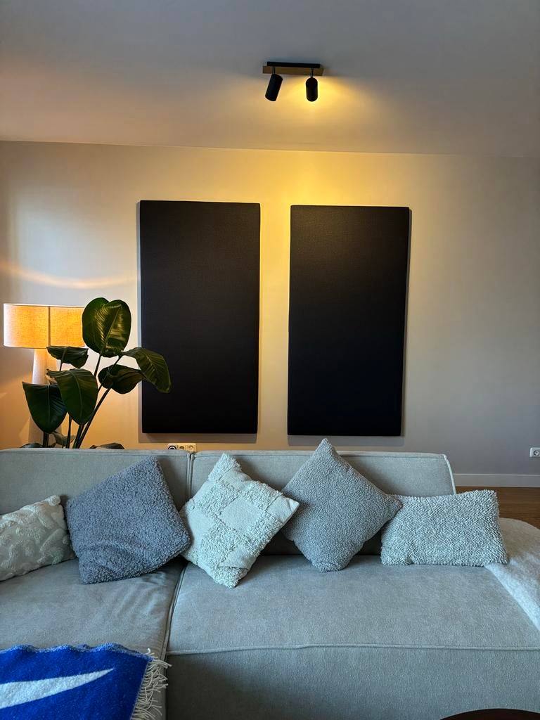 Wandpaneel (gestoffeerd) 9x180cm - Donkerblauw | EUR 130 ps, Ophalen, Zo goed als nieuw