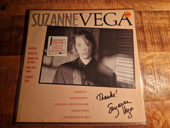 Suzanne Vega LP gesigneerd, Cd's en Dvd's, Vinyl | Country en Western, Gebruikt, 12 inch, Ophalen of Verzenden