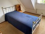 Spijlenbed met elektrische lattenbodem 1 persoons., Huis en Inrichting, Ophalen, 90 cm, Eenpersoons, Wit