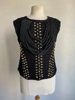 balmain h&m top maat 40 zwart nieuw top, Maat 38/40 (M), Verzenden, Zwart, Nieuw