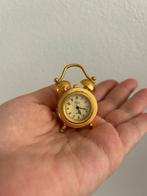 Gouden Deco Klokje voor Tafel, Antiek en Kunst, Antiek | Klokken, Ophalen of Verzenden