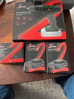 2Force Accu Klopboormachine 20V met Accu's en Lader, Nieuw, Ophalen of Verzenden, Boor- en Schroefmachine, Minder dan 400 watt