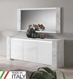 Dressoir Victoria hoogglans wit marmer 195 cm -Aanbieding!!!, 150 tot 200 cm, Nieuw, Ophalen of Verzenden, Minder dan 100 cm