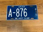 Kentekenplaat uit Aruba nummerplaat zeer mooi nummerbord, Ophalen, Zo goed als nieuw, Auto's