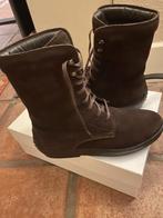 Boots donker bruin, suède hoge veterlaarsjes, maat 39, Bruin, Lage of Enkellaarzen, Nieuw, Ophalen of Verzenden