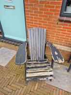 2 Adirondack buiten stoelen, Tuin en Terras, Tuinstoelen, Ophalen, Gebruikt, Hout
