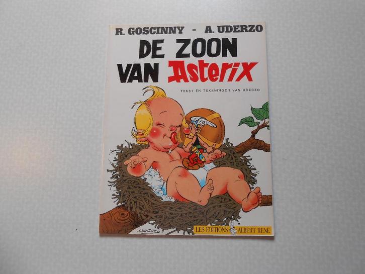 Asterix 27a De zoon van Asterix 1983 1 ste druk., Boeken, Stripboeken, Zo goed als nieuw, Eén stripboek, Ophalen of Verzenden