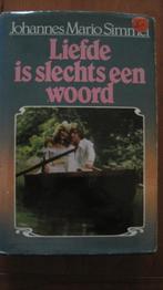 Liefde is slechts een woord - Johannes Mario Simmel, Johannes Mario Simmel, Ophalen of Verzenden, Zo goed als nieuw, Nederland
