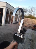 wastafelkraan 2 stuks, Ophalen, Gebruikt, Chroom, Kraan