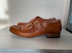 Gespschoenen congac bruin leer Sacha gesp schoen 39, Bruin, Instappers, Ophalen of Verzenden, Zo goed als nieuw