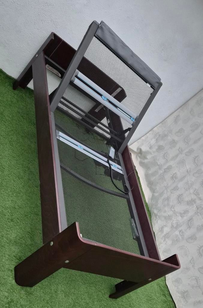 Auping Auronde Elektrisch Bed 90x200cm  48cm Hoog, Gebruikt, ., Overige typen, Ophalen of Verzenden