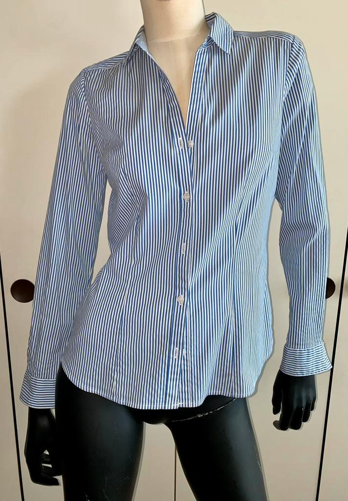 Schattige en praktische overhemd in maat M van H&M zgan, Kleding | Dames, Blouses en Tunieken, Zo goed als nieuw, Maat 38/40 (M)