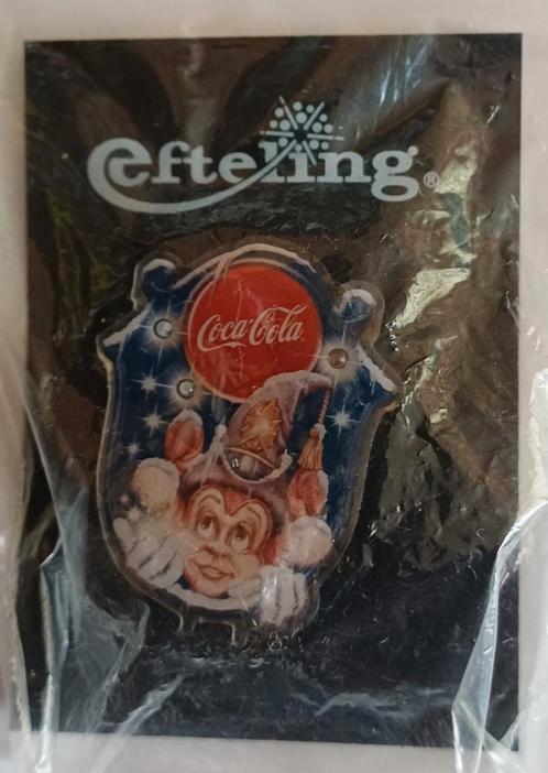 Efteling pin op kaartje Coca Cola 2004., Verzamelen, Efteling, Zo goed als nieuw, Button of Speldje, Ophalen