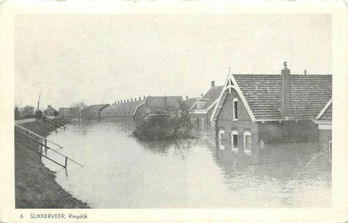 (304-015-017) Slikkerveer Ringdijk, Verzamelen, Ansichtkaarten | Nederland, Zuid-Holland, Verzenden
