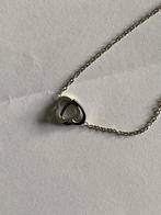 zilveren ketting met hartjes (nieuw), Met hanger, Nieuw, Ophalen of Verzenden, Zilver
