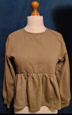 Nieuw! Super leuke Cropped ruches sweater van Zara Mt M, Ophalen of Verzenden, Nieuw