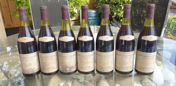 1982 Julien Bouchard Nuits-Saint-Georges, Verzamelen, Wijnen, Nieuw, Rode wijn, Frankrijk, Vol, Ophalen of Verzenden