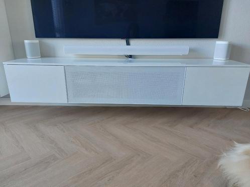 Te koop: luxe dressoir hoogglans wit 192cm, Huis en Inrichting, Kasten | Televisiemeubels, Zo goed als nieuw, Minder dan 100 cm