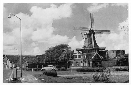 (701-378-025) Alphen ad Rijn Molen, Verzamelen, Ansichtkaarten | Nederland, Zuid-Holland, Verzenden