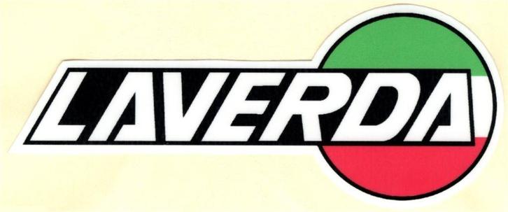 Laverda links sticker #8, Motoren, Accessoires | Stickers, Ophalen of Verzenden