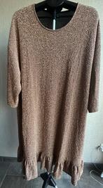 Gouden/Zwarte Feestjurk  van Yoek Maat 50-52, Ophalen of Verzenden, Zo goed als nieuw, Maat 46/48 (XL) of groter, Overige kleuren